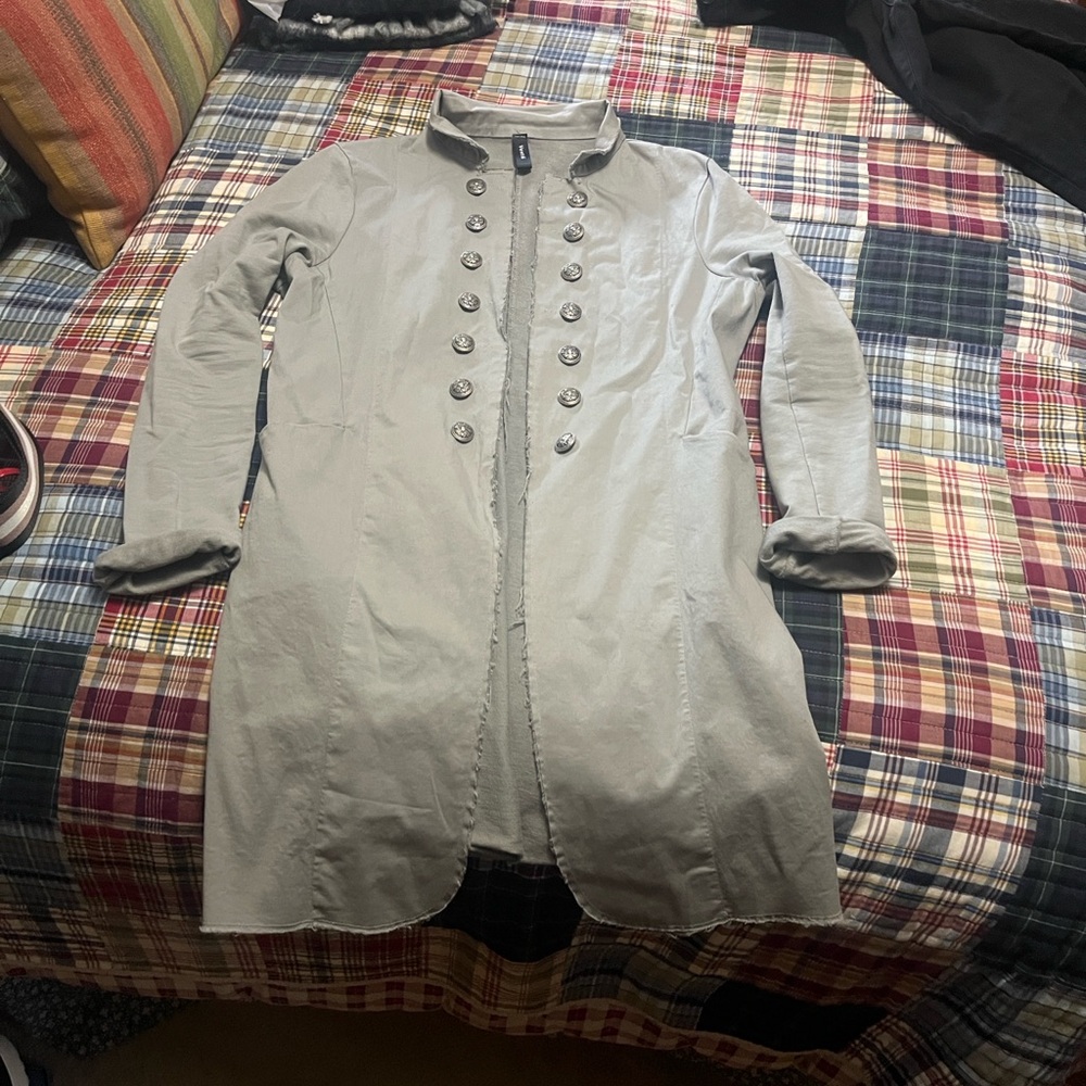 Venti6 Gray Military Utility Jacket